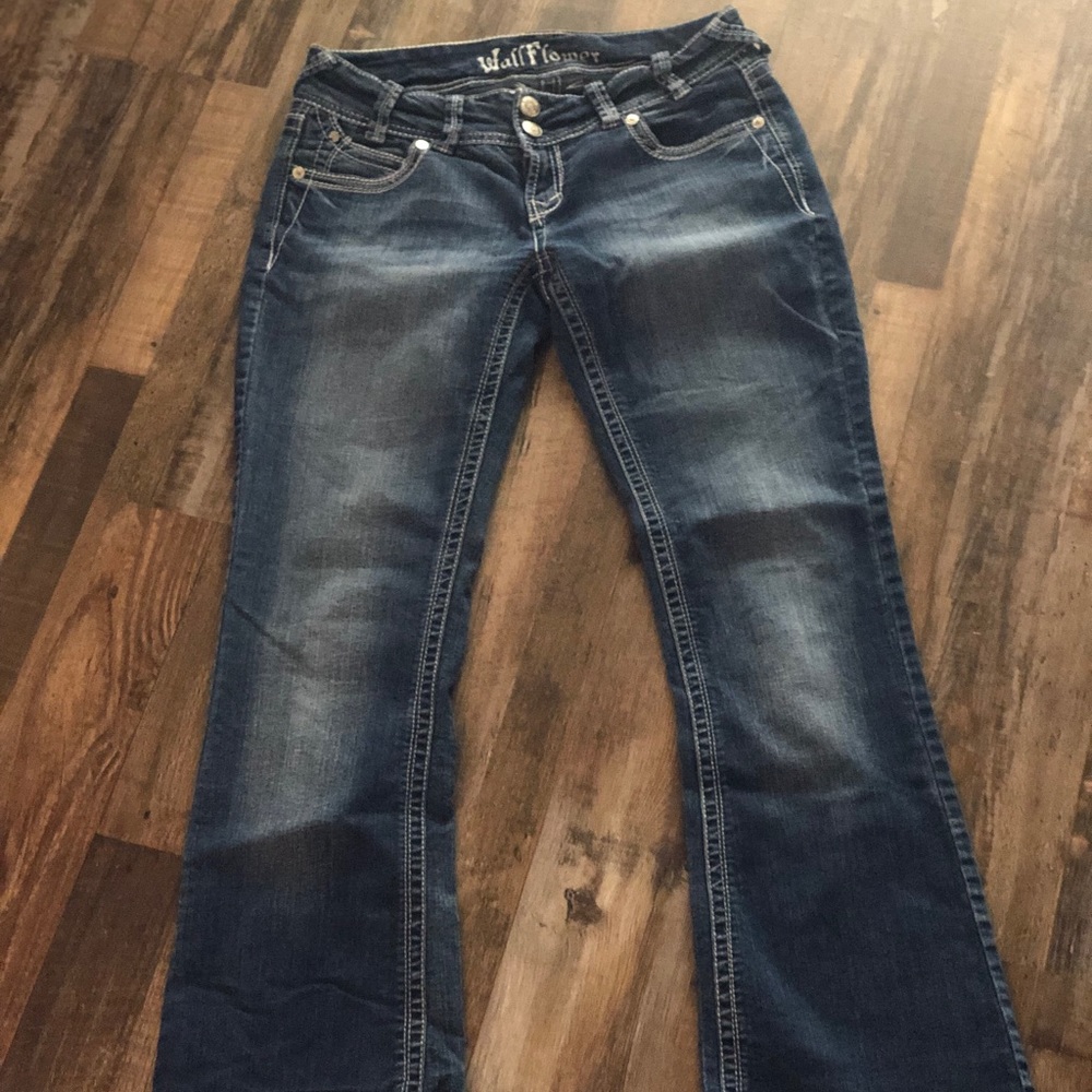 Bootcut denim jeans